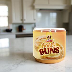 New Soy Base Honey Buns Little Debbie ™ 3-Wick Candle
